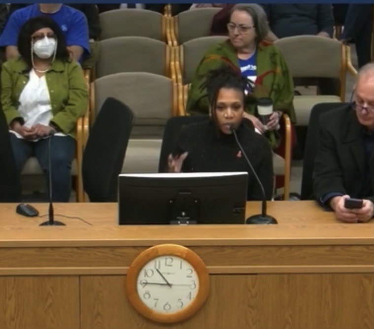 Dr. E Phelps testifying at Washington state legislative work session