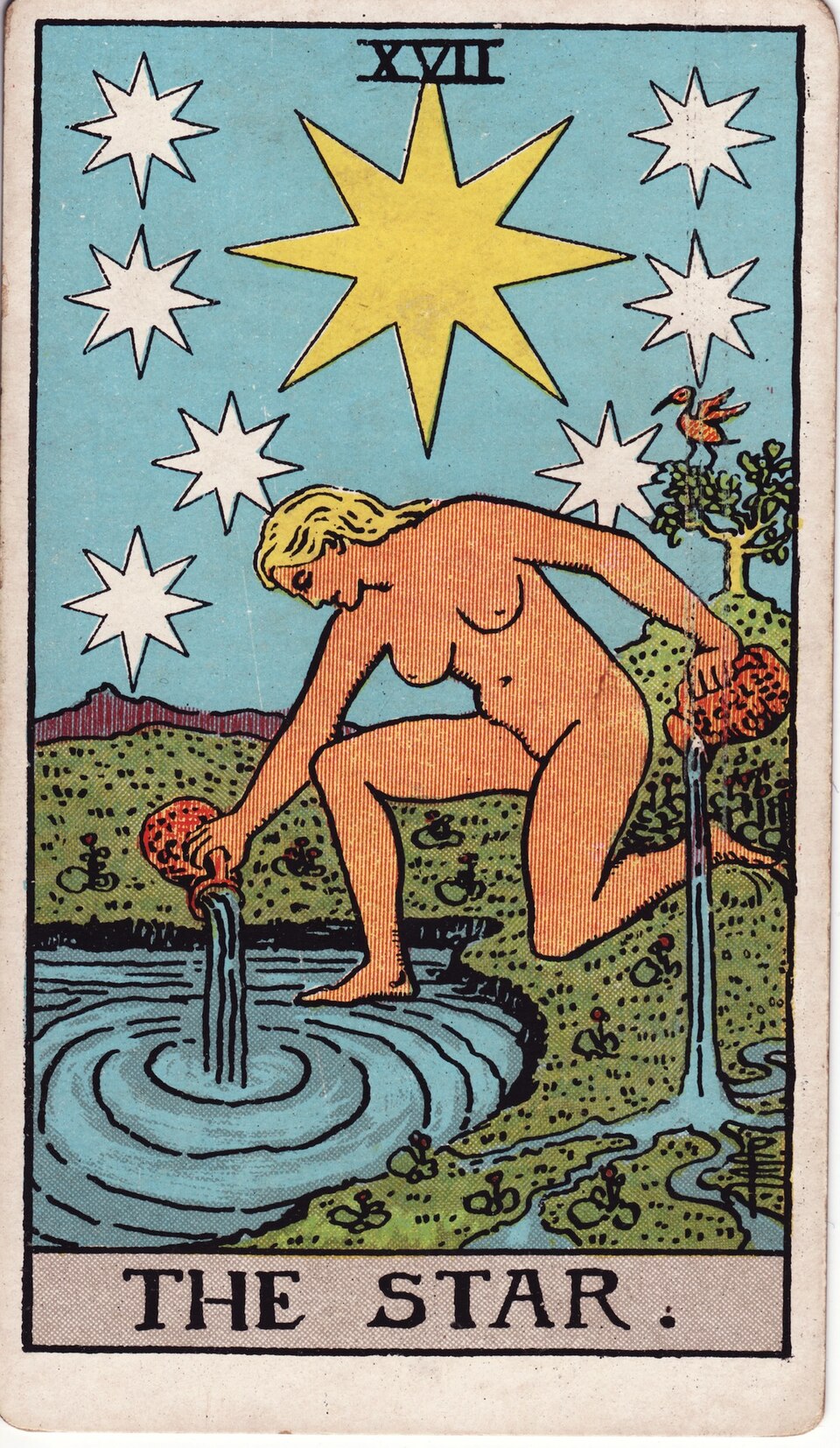The Star tarot card — symbol of hope and renewal
